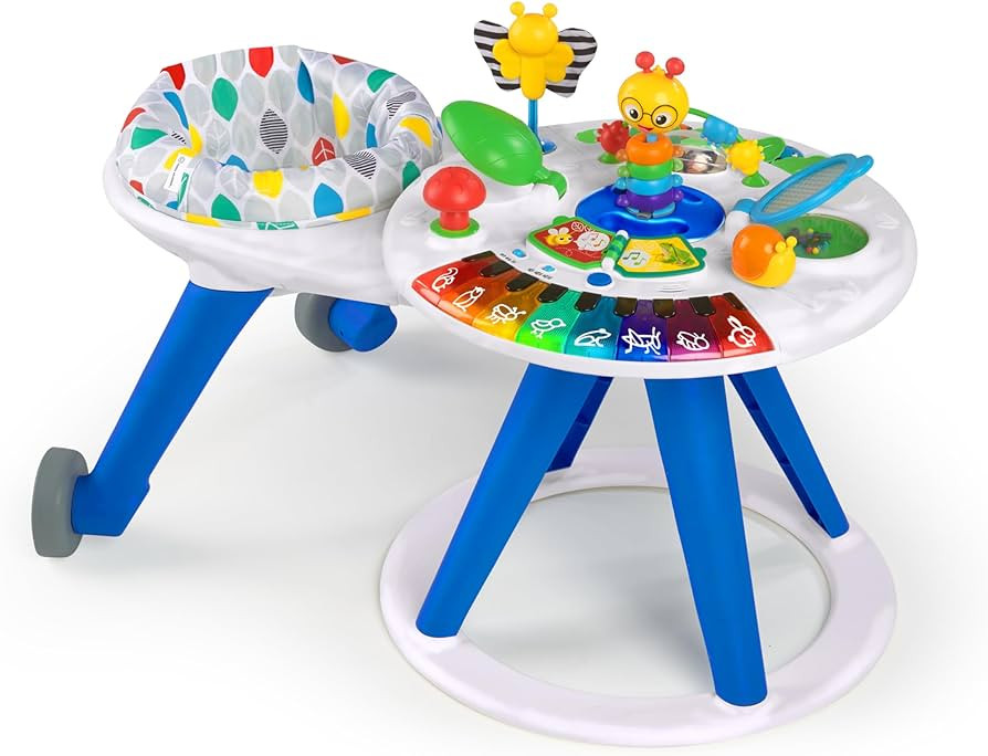 Baby Einstein Around We Grow 4-in-1 Walker, Discovery Activity Center and Table, Age 6 Months and... | Amazon (US)