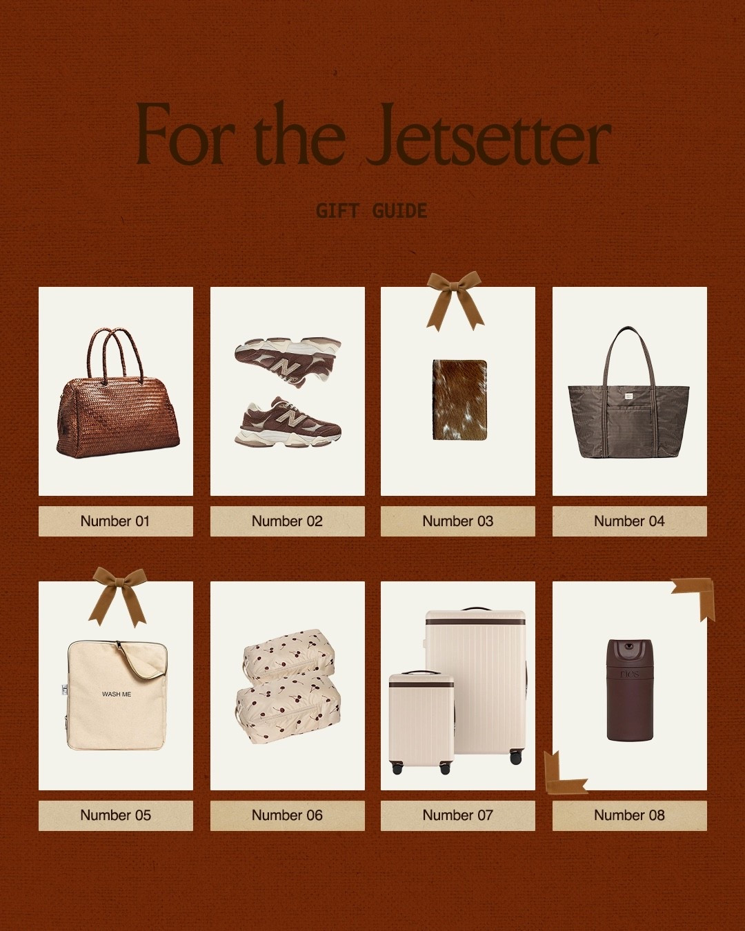 GIFT GUIDE: for the jetsetter ✈️ 

#LTKGiftGuide