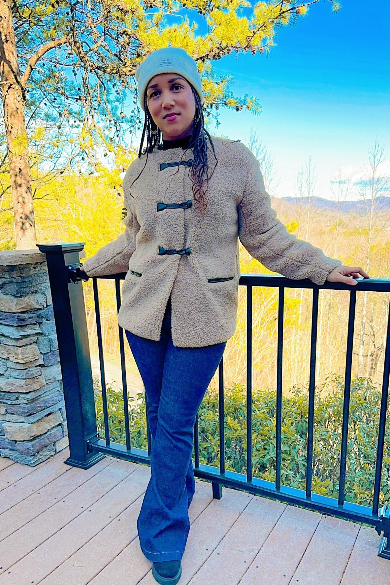 A chic shearling jacket paired with flare jeans and boots is my winter uniform…effortless, timeless, and perfect for the season. ❄️

Winter outfit, fall outfit, shearling coat, shearling jacket, winter jacket, winter coat, fall jacket, Sherpa jacket, winter jeans, winter boots

#LTKOver40 #LTKSeasonal #LTKPetite