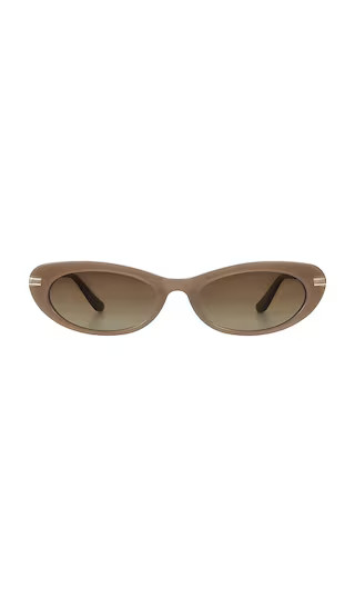 Rae Sunglasses in Taupe & Brown | Revolve Clothing (Global)
