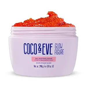 Coco and Eve Glow Figure Bali Buffing Sugar - Exfoliating Body Scrub for Women | Coconut Sugar Sc... | Amazon (US)
