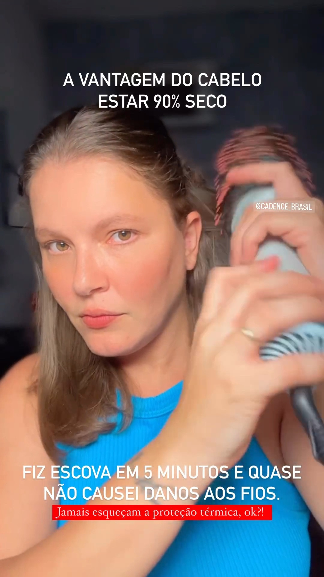 Eu sou completamente apaixonada por essa escova da Cadence. Ela desliza muito bem nos fios e deixa um brilho impecável. Amo e recomendo! 😍

#LTKbeauty #LTKbrasil