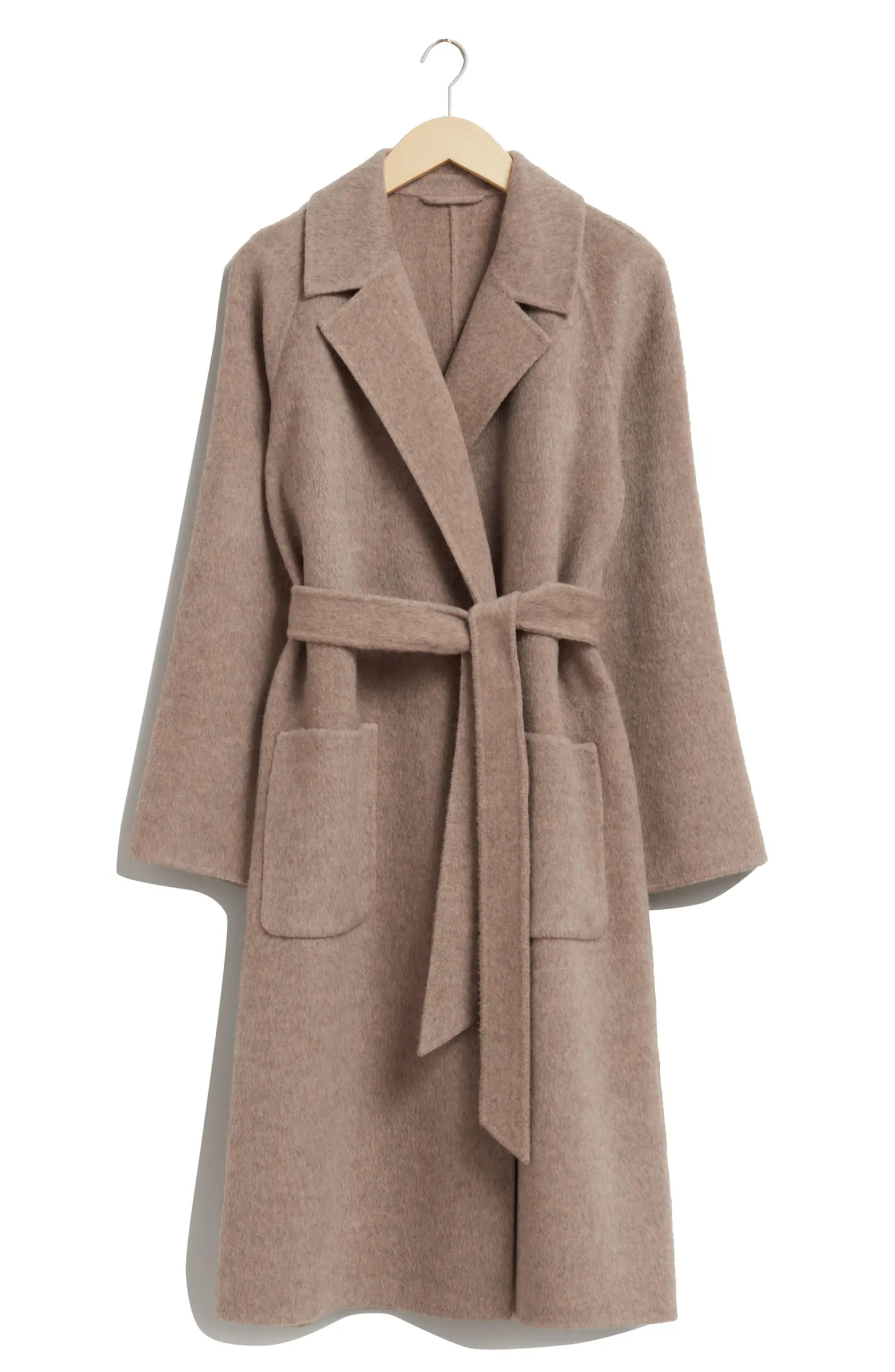 Belted Wool & Alpaca Blend Coat | Nordstrom