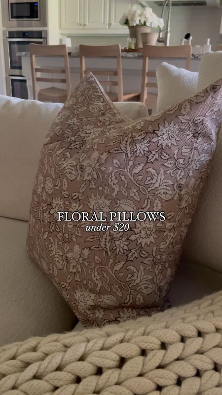 These floral throw pillows are affordable, but they look expensive! They’re a great addition to any space on the home. They also come in black! 

Living room inspiration, home decor, our everyday home, console table, arch mirror, faux floral stems, Area rug, console table, wall art, swivel chair, side table, coffee table, coffee table decor, bedroom, dining room, kitchen,neutral decor, budget friendly, affordable home decor, home office, tv stand, sectional sofa, dining table, affordable home decor, floor mirror, budget friendly home decor

#LTKHome #LTKVideo #LTKFindsUnder100