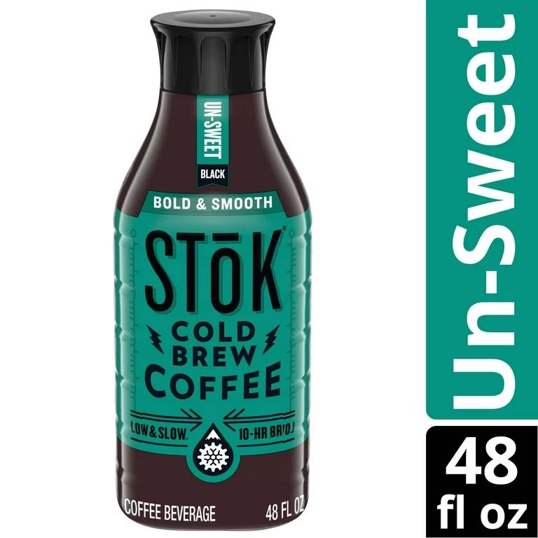 SToK Cold Brew Coffee, Black Unsweetened, 48 Oz. | Walmart (US)