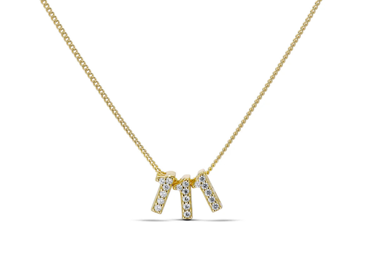 BABY ANGEL NUMBER NECKLACE | EP JEWELS 