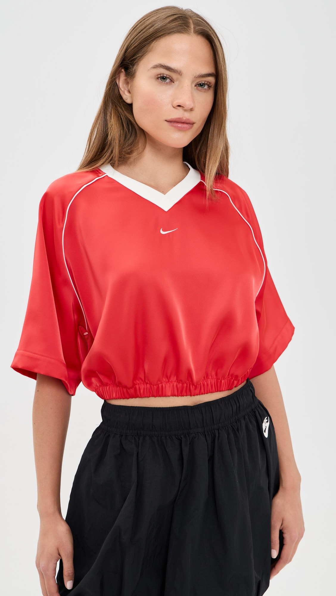 Oversized Satin Top | Shopbop