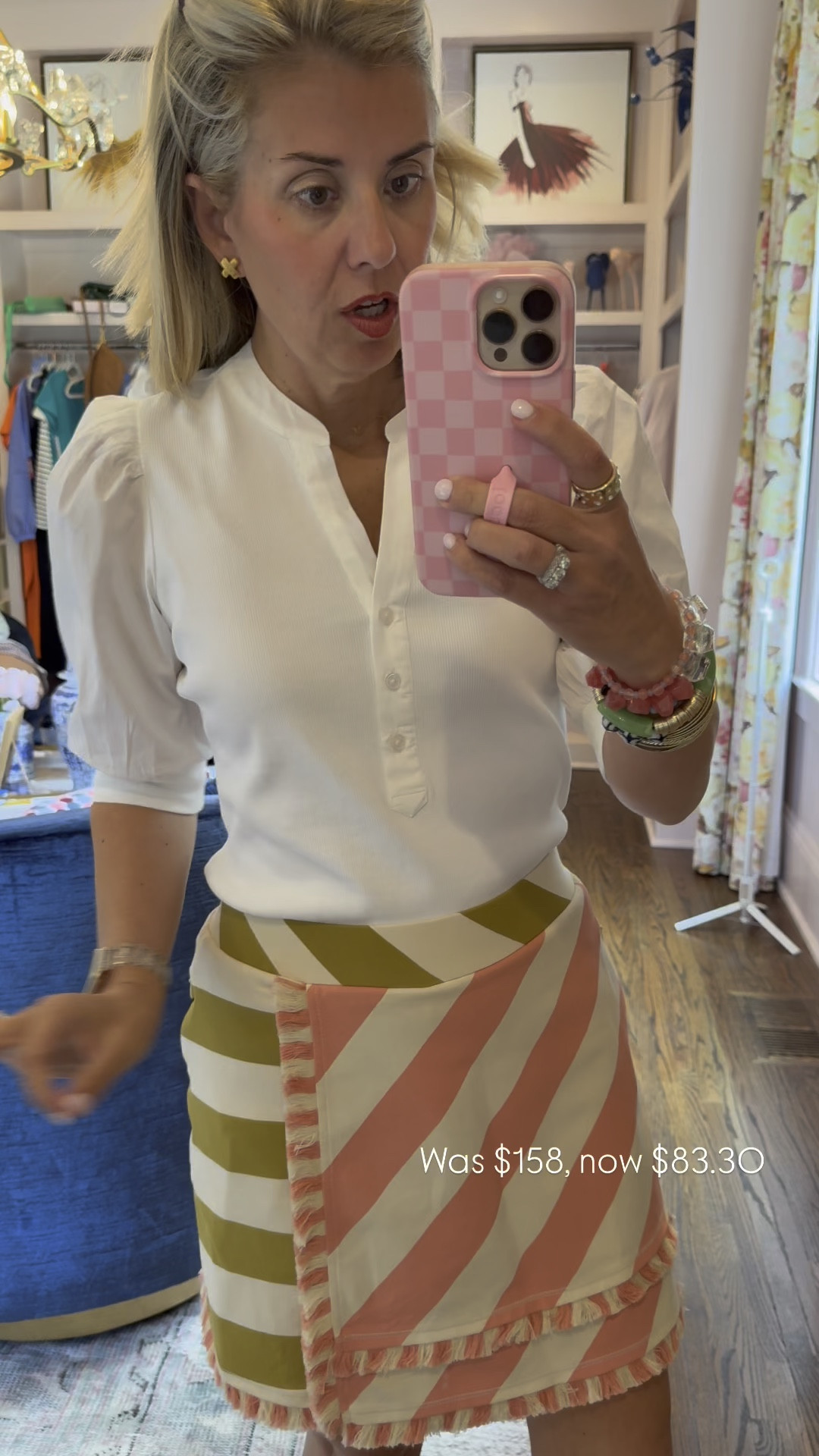 Size xs top (not s)
Size xs skort (yes, skort)
8 jellies

Such a yes look for a busy gal on the go, don’t you agree?!?


#LTKOver40 #LTKootd #LTKdayinmylife

#LTKSaleAlert