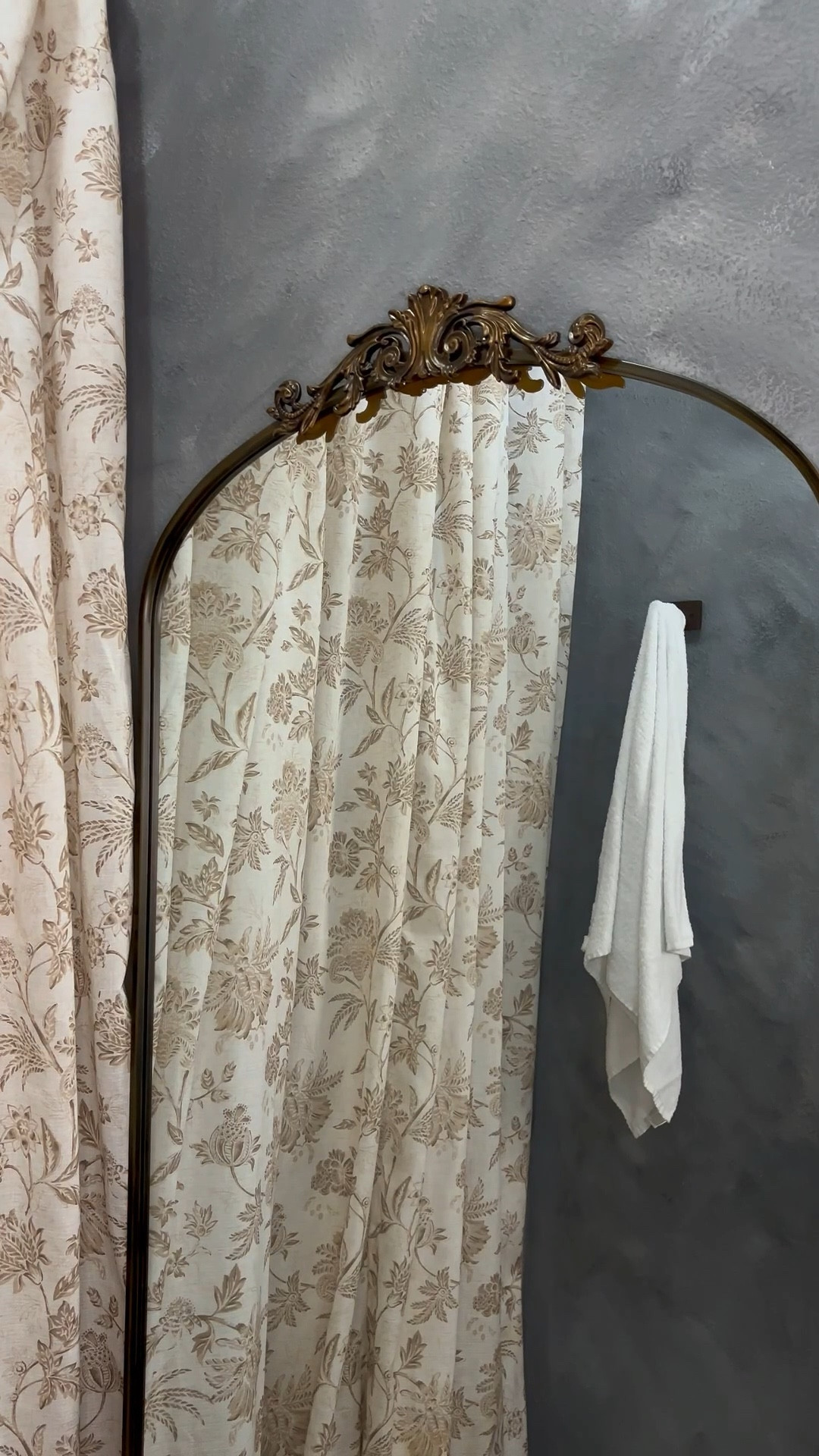 A curtain that turns your bathroom into a sanctuary 🕊️ 

#LTKStyleTip #LTKHome