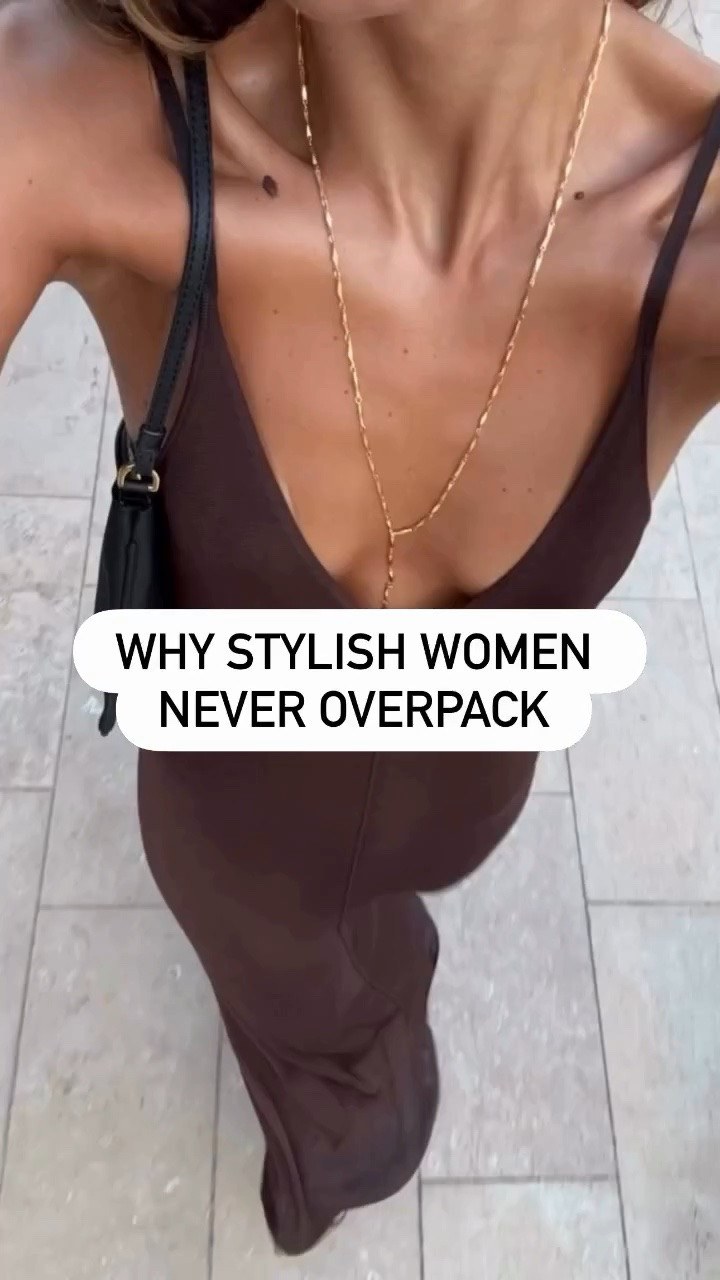 Why Stylish Women Never Overpack

What a Capsule Collection REALLY Means

Problem: You pack too much… but still feel like you have nothing to wear.

Solution: A travel capsule wardrobe = fewer pieces that create many outfits.

What is a capsule collection?
It’s a small group of clothes that all work together—same color palette, easy layering, and pieces you can dress up or down.

Think:
✔️ 1 blazer = over dresses, jeans, or shorts
✔️ 1 pant = works with multiple tops
✔️ 1 scarf = wear as a scarf, belt, shawl, or bag accessory
✔️ Neutral shoes = match almost everything

My Europe formula:
👗 4 dresses (2 casual + 2 dressy day-to-night)
👚 2 elevated tops + 1 neutral tee
👖 1 lightweight pant + 1 shorts/skirt
🧥 1 blazer + 1 cardigan
👟 3 shoes ONLY (sneakers, chic flats, sandals)

✨ The goal? Every piece should work in at least 3 outfits—not just one.

That’s how you pack lighter, look chic, and never stress about getting dressed on vacation.

💡Bonus Tips:
* Roll your clothes to save space and avoid wrinkles.
* Pack dual-purpose items, like a dress that doubles as a beach cover-up.
* Check local dress norms—some churches and restaurants require covered shoulders or longer skirts.

👉Save this and follow for more style trips 

📩 DM me STYLE if you want to elevate your summer wardrobe without wasting money

#LTKvlog #LTKSeasonal #LTKOver40