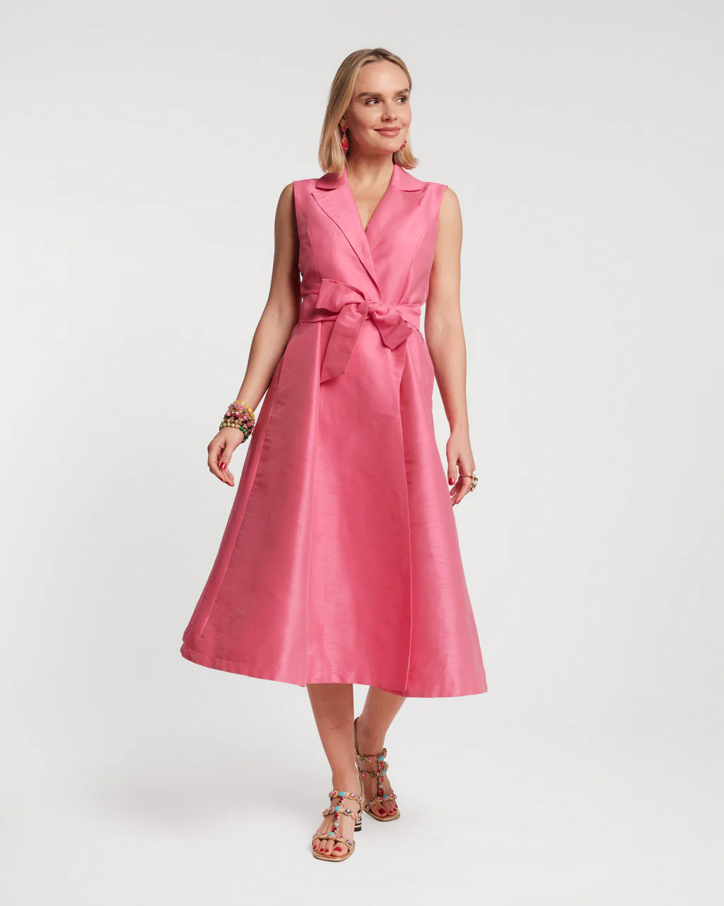 Lucia Maxi Dress - Pink | Frances Valentine
