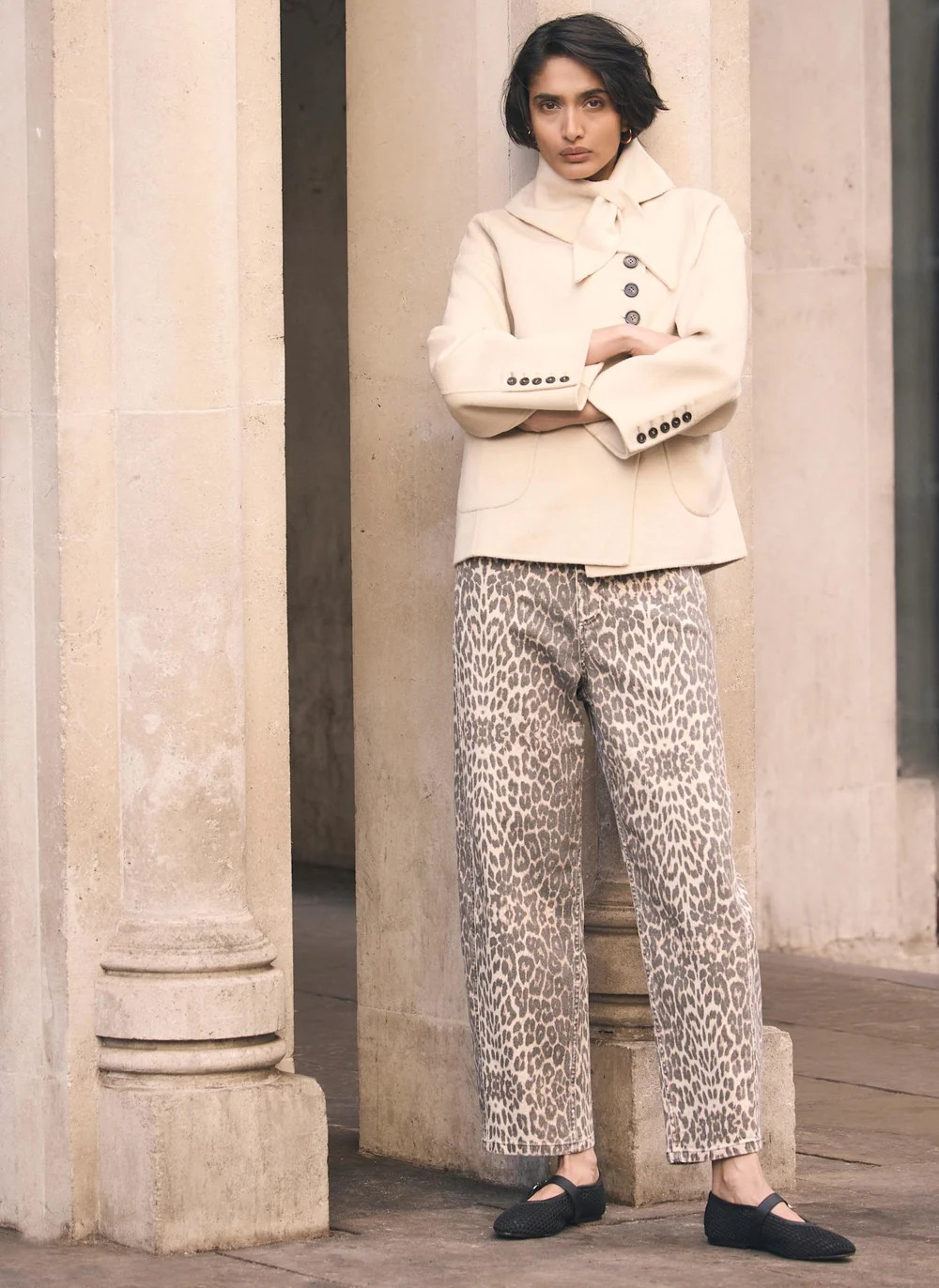 SHOP THE LOOKNeutral Hand Finished Button Detail JacketWAS£199.00NOW£99.00Colour: YellowSize Gu... | Mint Velvet