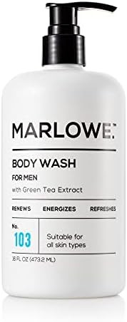 MARLOWE Men's Body Wash 16 oz, Energizing & Refreshing, Includes Natural Extracts | Amazon (US)