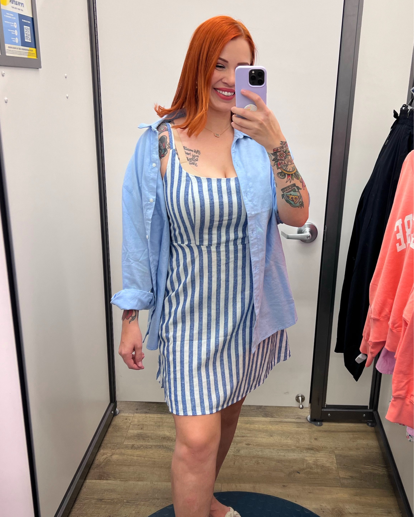 I am loving this summer dress and long sleep button down combo 😍
Dress- size large • button down- large

#LTKMidsize #LTKSaleAlert #LTKBeauty