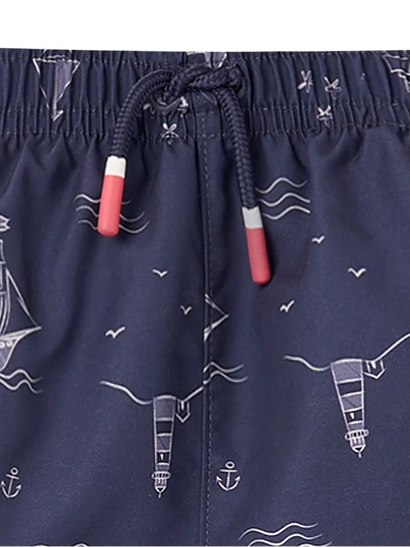 Modern Moments by Gerber Baby and Toddler Boy Long- Sleeve Rash Guard and Trunk Set, 2-Piece, Siz... | Walmart (US)