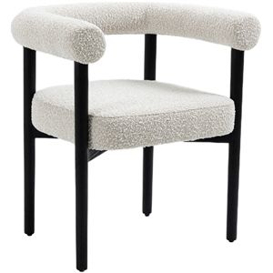 Meridian Furniture Hyatt Cream Dining Chair | Homesquare