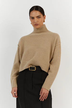 CLEO OAT CROPPED JUMPER | DISSH