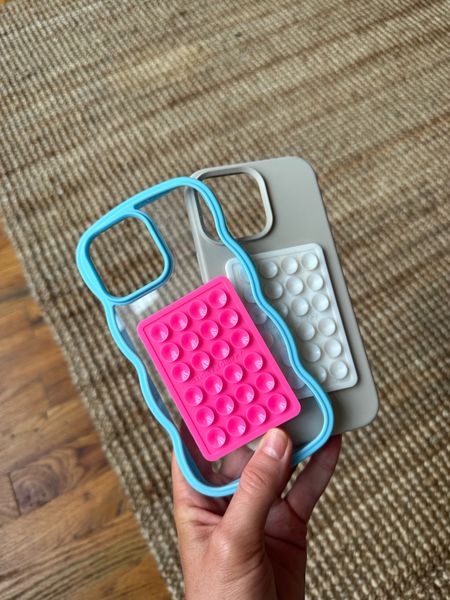 iPhone case and sticky grippy 