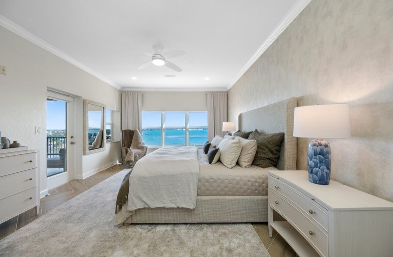Sea-side serenity 🌊🐠⚓️ Soft neutrals, layered textures, and just a hint of coastal charm. The kind of bedroom that feels like waking up by the water every day. Breezy, calm, and effortlessly beautiful. Shop the details below 🤍 

 #LTKHome