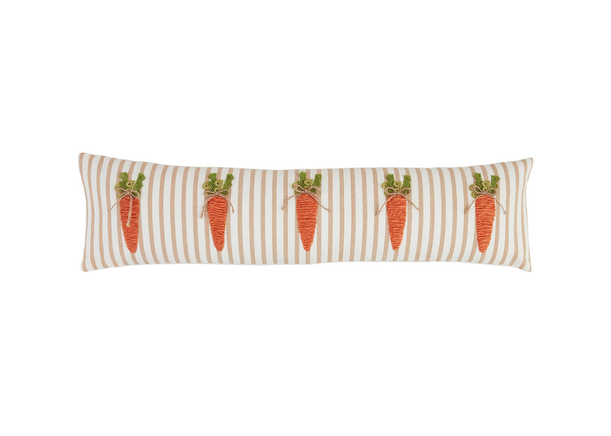 Mud Pie Long Carrot Easter Pillow; 7 1/2" x 30" | Amazon (US)