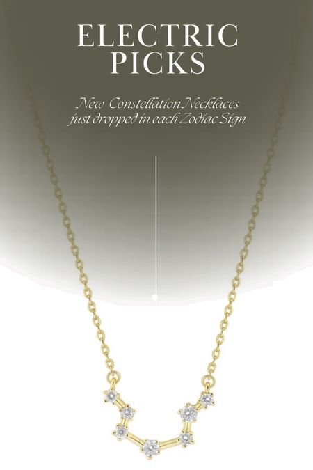 Zodiac Constellation Necklaces at Electric Picks 
Aries Necklace 

#LTKstyletip #LTKunder100