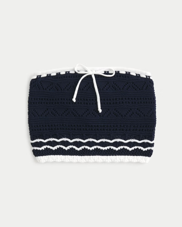 Women's Crochet-Style Tube Top | Women's Tops | HollisterCo.com | Hollister (US)