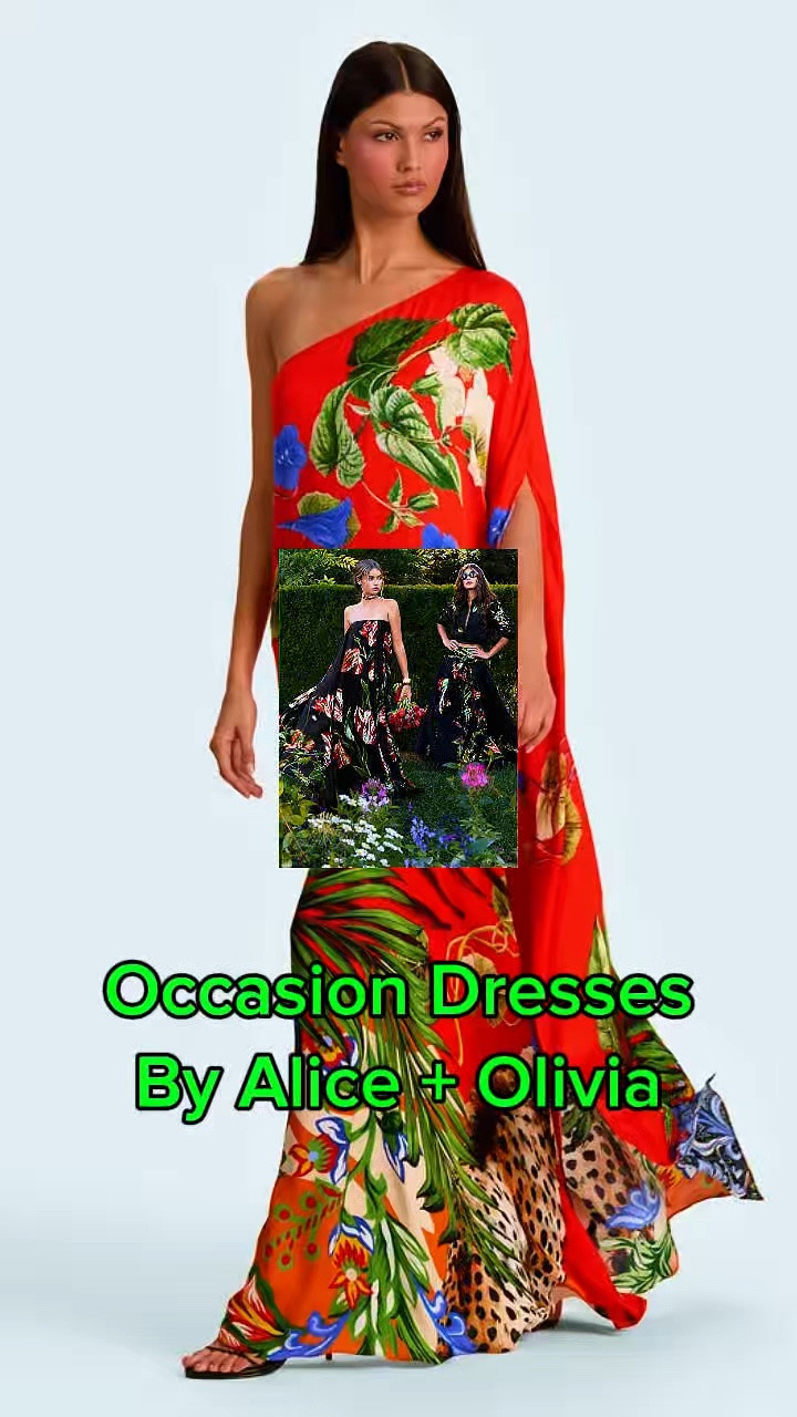 Do you need an Occasion Dress? Whether you are looking for a weeding guest dress, a black tie event dress or a mother of the bride dress, Alice + Olivia has a find for you. Their styles are sure to impress!

#LTKOver40 #LTKWedding #LTKTravel