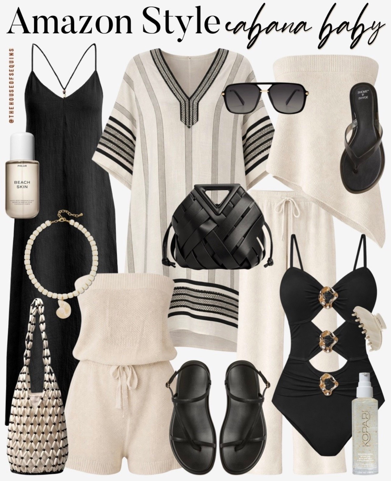 Shop Amazon resort wear and vacation! Target sandals, matching sets, swimsuit coverup, beach bag, beaded bag, mesh tote bag, mesh ballet flats, jelly sandals, raffia tote, raffia sandals, beach vacation date night outfit,  bucket bag

#liketkit 


Follow my LTK @thehouseofsequins on the @shop.LTK app to view this post and get my exclusive app-only content!

#liketkit 
@shop.ltk
https://liketk.it/63Vmj

#LTKootd #LTKTravel #LTKSaleAlert