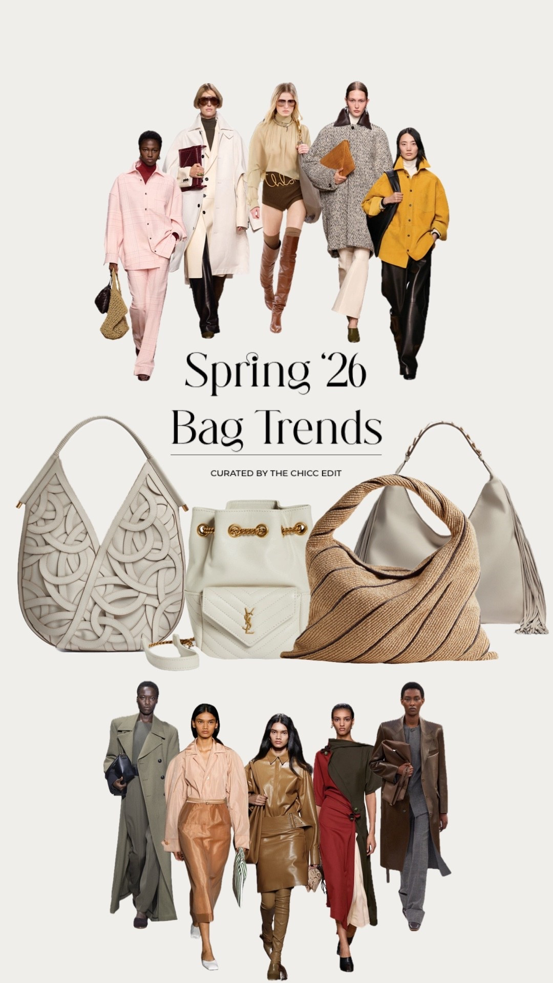 Spring bag trends 🤍

#springbag #springhandbag #bag #tote #handbag 

#LTKOver40 #LTKFestival #LTKootd