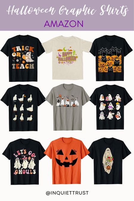 Elevate your Halloween style with these spook-tacular graphic tees from Amazon!
#fashionfinds #falloutfit #wardroberefresh #halloweenoutfit

#LTKHalloween #LTKstyletip