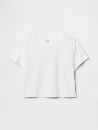 Organic Cotton VintageSoft Cropped T-Shirt | Gap (US)