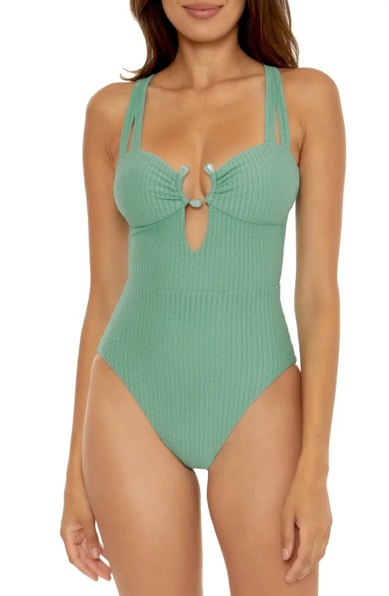 Line In The Sand One-Piece Swimsuit | Nordstrom