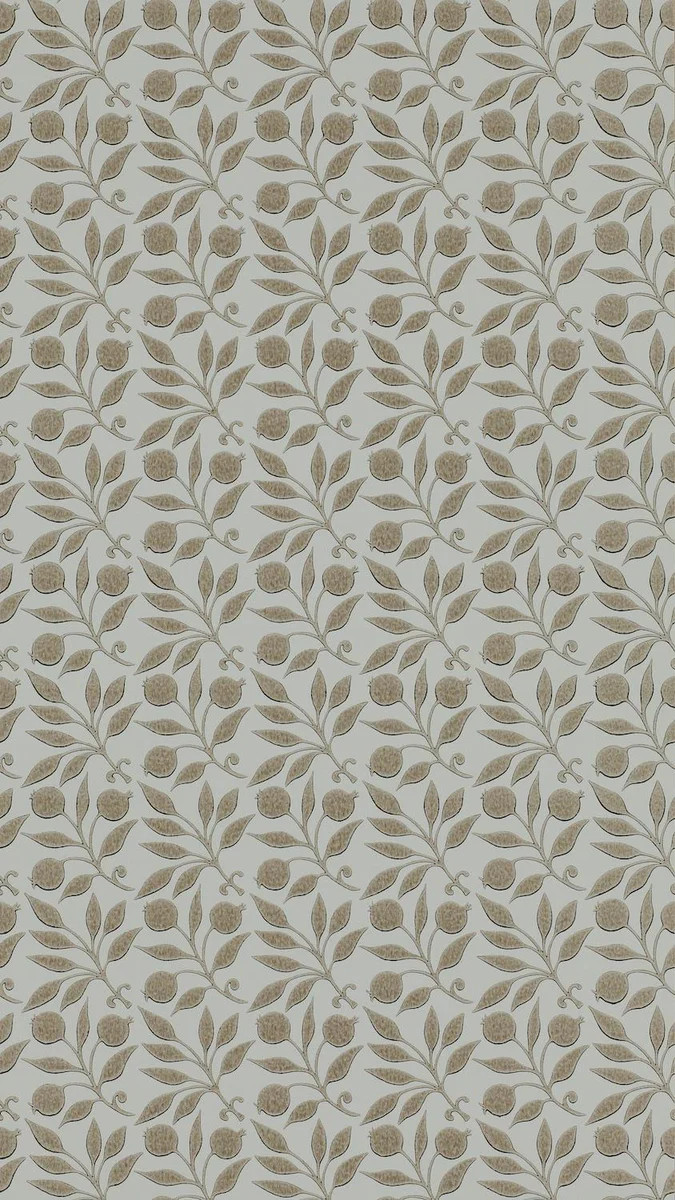 Morris & Co Rosehip Linen Wallpaper | DecoratorsBest