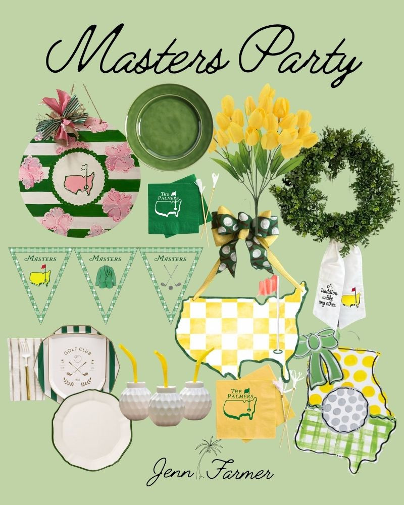 Hosting for the Masters this year! Shop these great party decor items!


Masters, green and yellow, green and gold, faux flowers, dinner plates, etsy, banner, door sign, party favors, party decor, paper plates, wreath slash, amazon finds, under $50 

 #LTKParties #LTKFindsUnder100