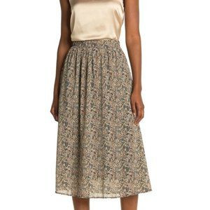 AWARE by vero moda comfy, flowy josephine printed midi skirt | Poshmark