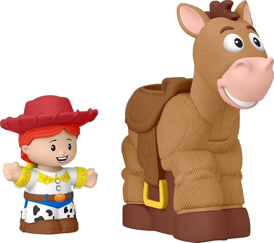 Fisher-Price Little People Toddler Toys Disney Pixar Toy Story Bobbin’ Bullseye Horse & Jessie ... | Amazon (US)