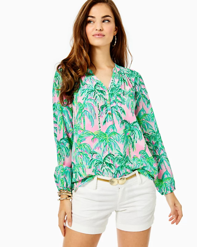 Elsa Silk Top | Lilly Pulitzer