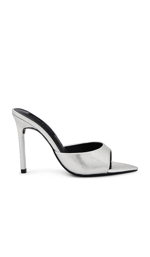 Tony Bianco Malibu Mule in Metallic Silver. - size 5.5 | Revolve Clothing (Global)