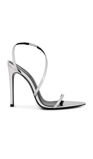 retrofete Naomi Sandal in Metallic Silver. - size 39.5 | Revolve Clothing (Global)