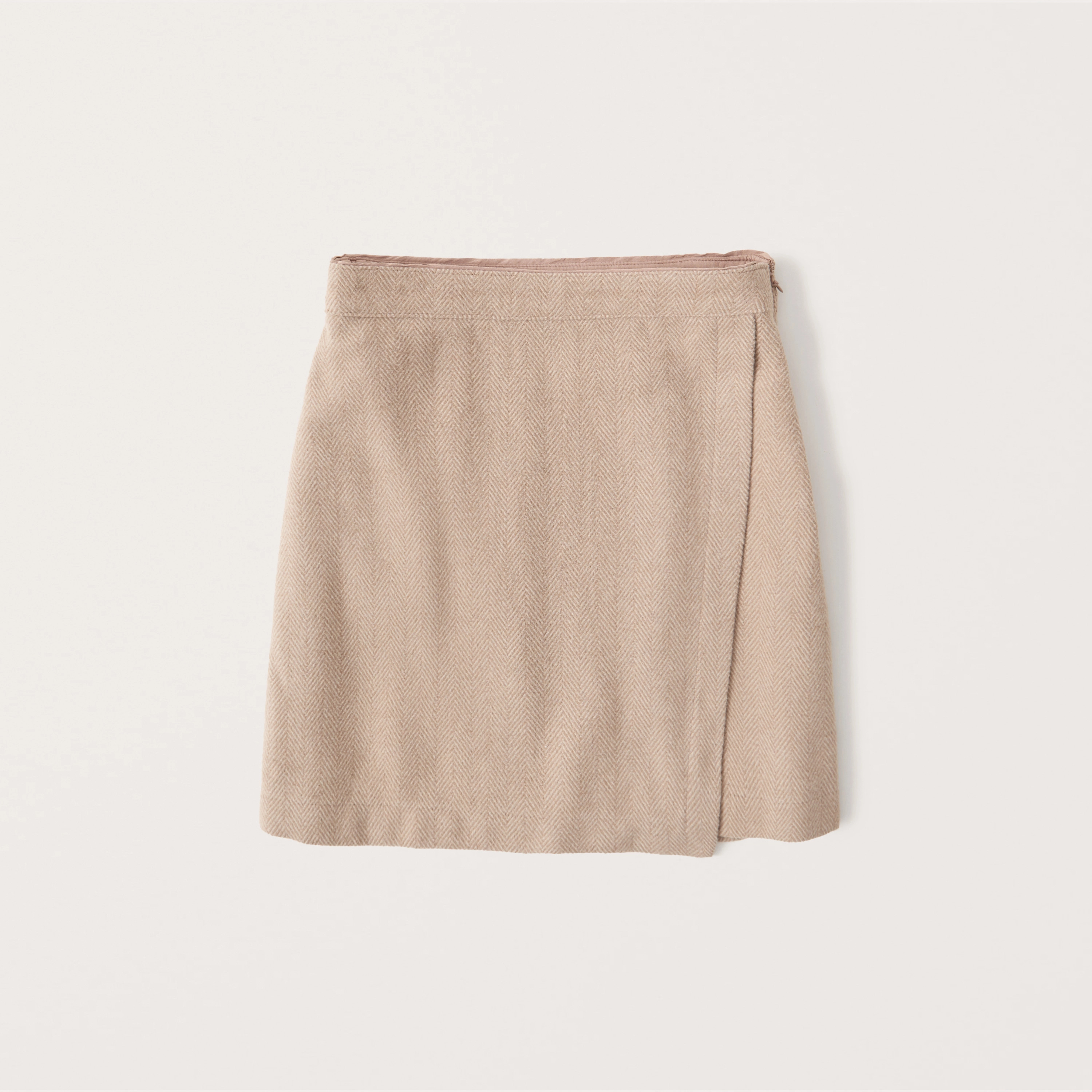 Wrap Plaid Mini Skirt | Abercrombie & Fitch (US)