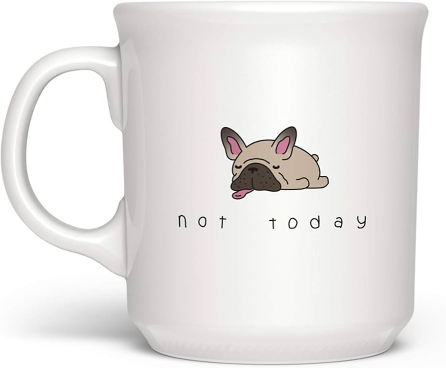 Genuine Fred SAY Anything Not Today Mug, 1 Count (Pack of 1), Multi-Colored | Amazon (US)