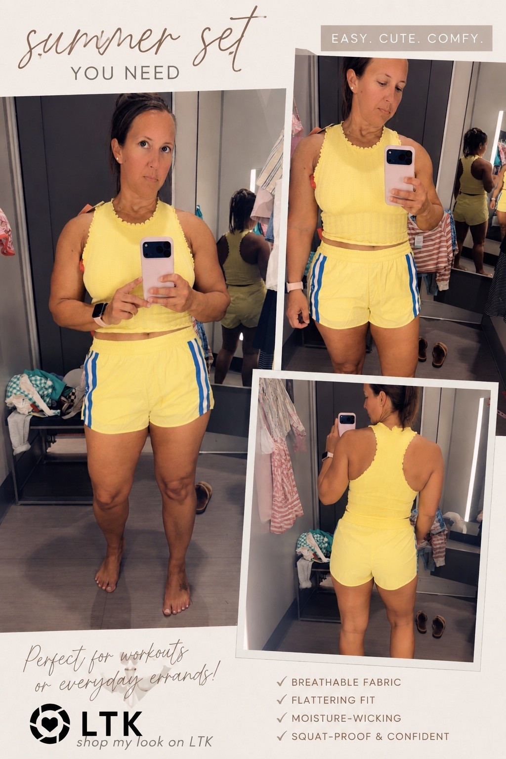🎯🚨30% off sale ends TODAY🎯🚨

POV: you just found your new favorite summer set ☀️💛
This buttery soft matching set is giving sporty, cute, and comfy all in one. Perfect for workouts, errands, beach days, or just staying cool while still looking put together 🙌

✨ Breathable fabric
✨ Flattering fit
✨ Lightweight + comfy
✨ The perfect pop of summer color

I already know I’ll be living in this set all season 👏
Comment “LINK” and I’ll send you the details, or shop my look on LTK! 💫 #LTKfinds #summerstyle #targetstyle #athleisure #momstyle #casualcute #summeroutfits #workoutset

#LTKOver40 #LTKActive #LTKmomlife