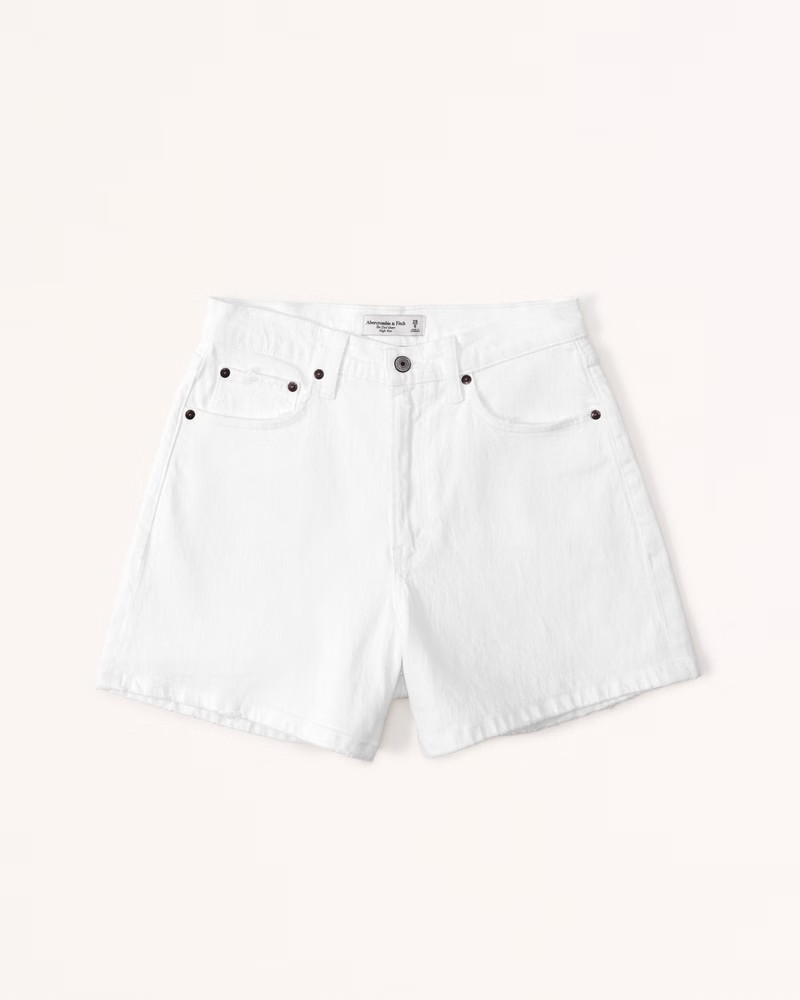Curve Love High Rise Dad Short | Abercrombie & Fitch (US)