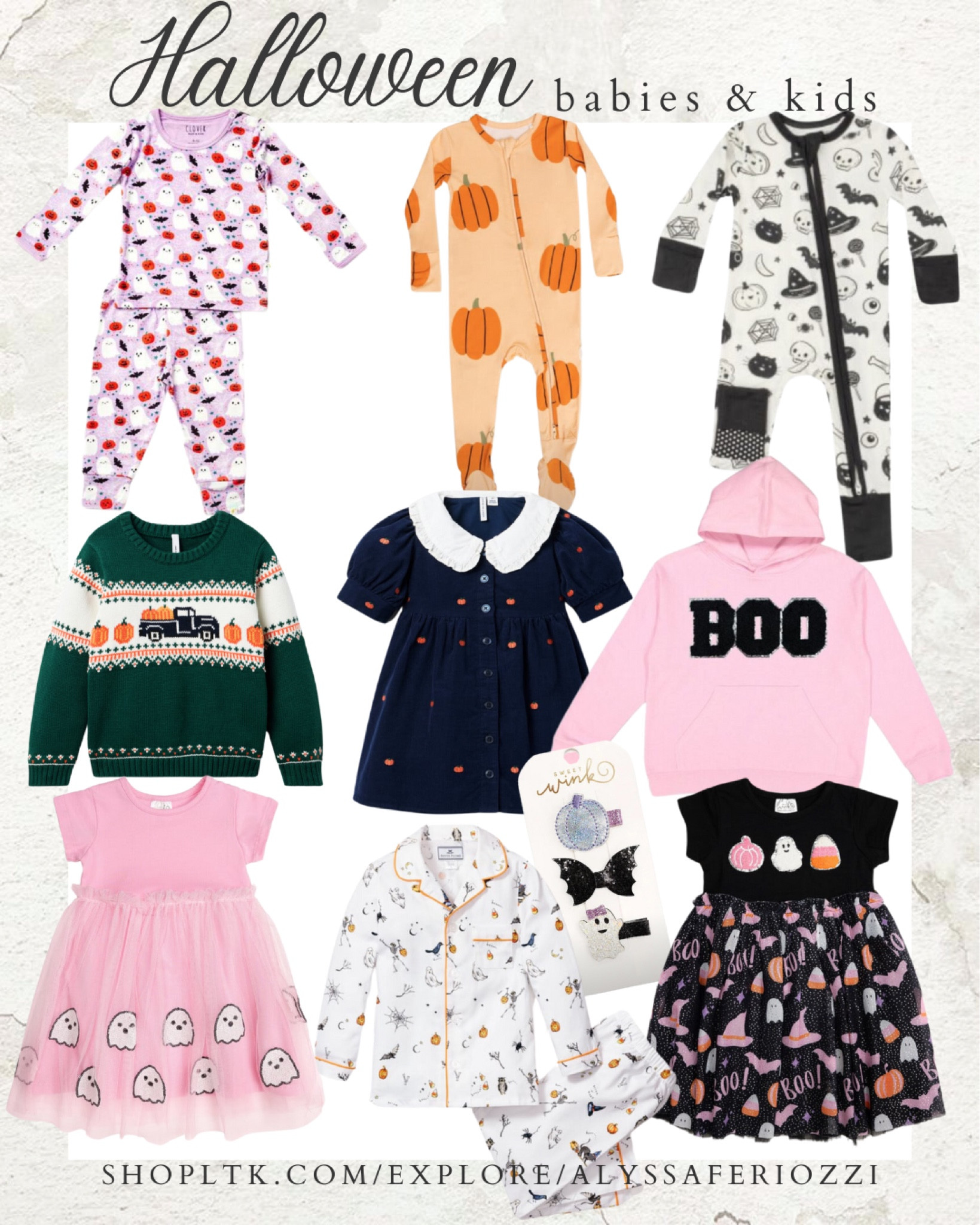 Baby & Kids Halloween PJs and fun clothes 


#halloween #kidshalloween #fallstyle #fallclothing #halloweenoutfits #halloweenpajamas  #under50 #toddler #sale 

#LTKFallSale #LTKKids #LTKSeasonal