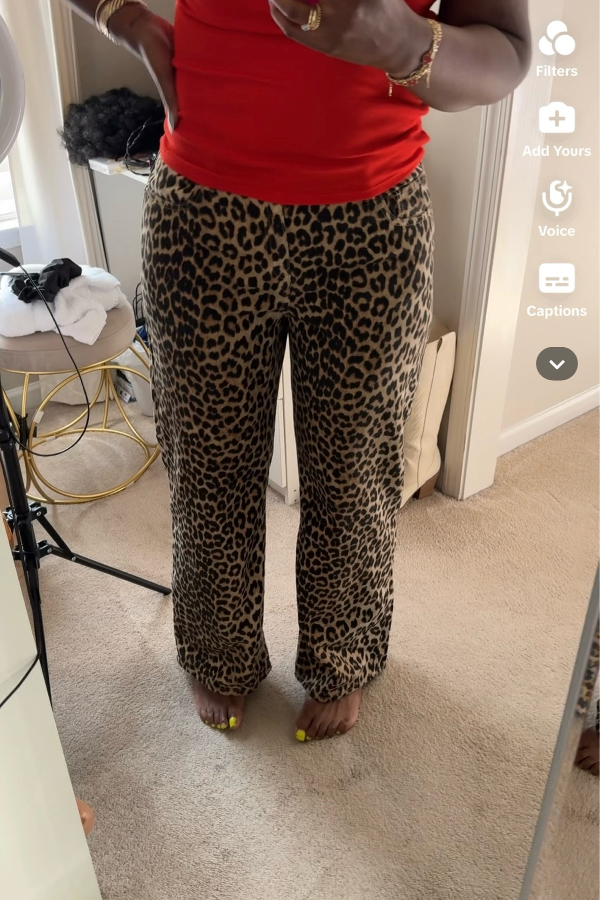 Leopard Pants H&M