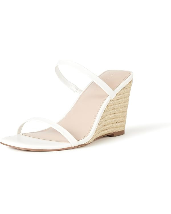 The Drop Women's Sophia Two Strap Wedge Sandals | Amazon (US)