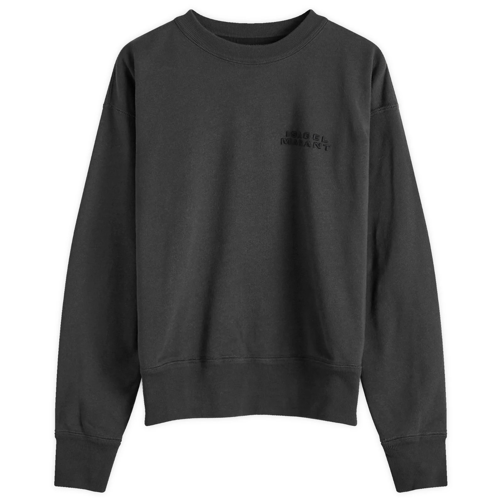 Isabel Marant Women's Sweat in Faded Black, Size Large | END. Clothing | END. Clothing