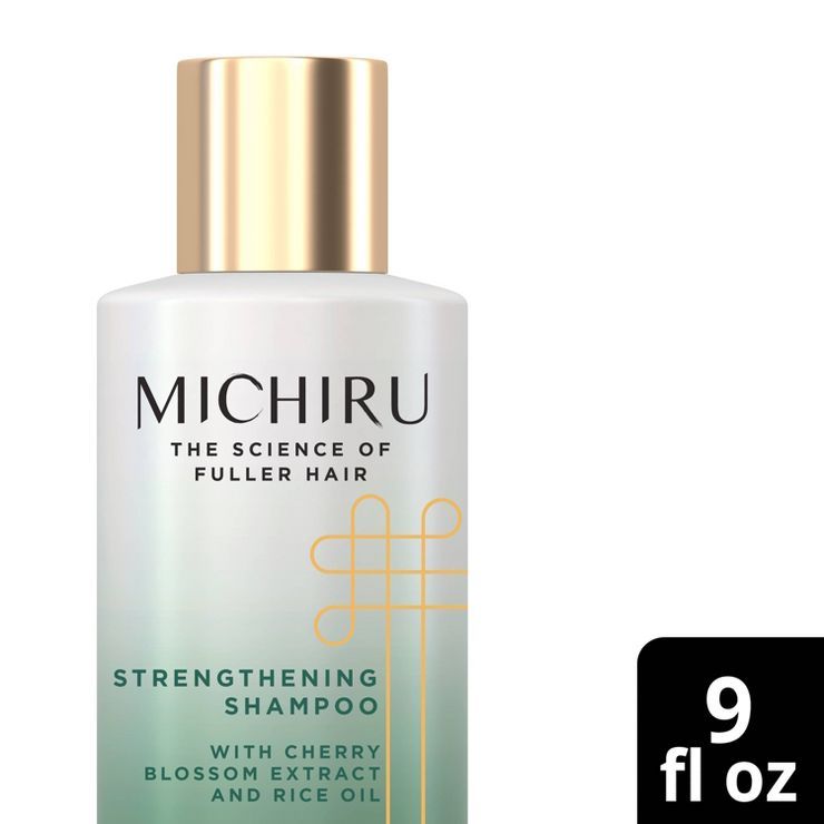 Michiru Cherry Blossom Extract & Rice Oil Sulfate-Free Strengthening Shampoo - 9 fl oz | Target