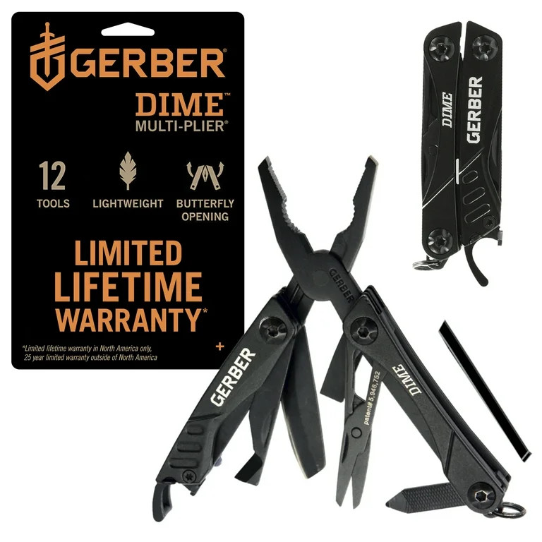 Gerber Dime Black Multitools 1 Piece | Walmart (US)