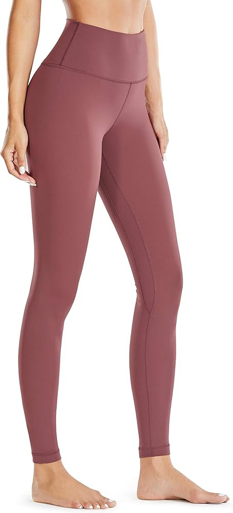 CRZ YOGA Women's Naked Feeling Yoga Pants 28 Inches - High Waisted Workout Leggings Full Length T... | Amazon (US)